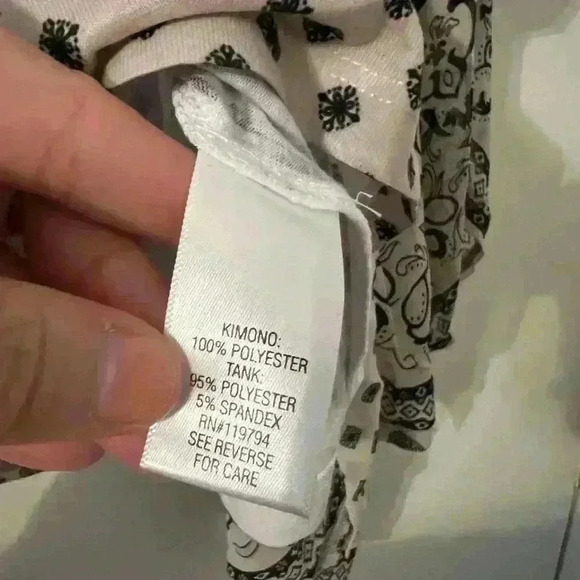 Kimono and tank set size XXL (S111) - Picture 7 of 10